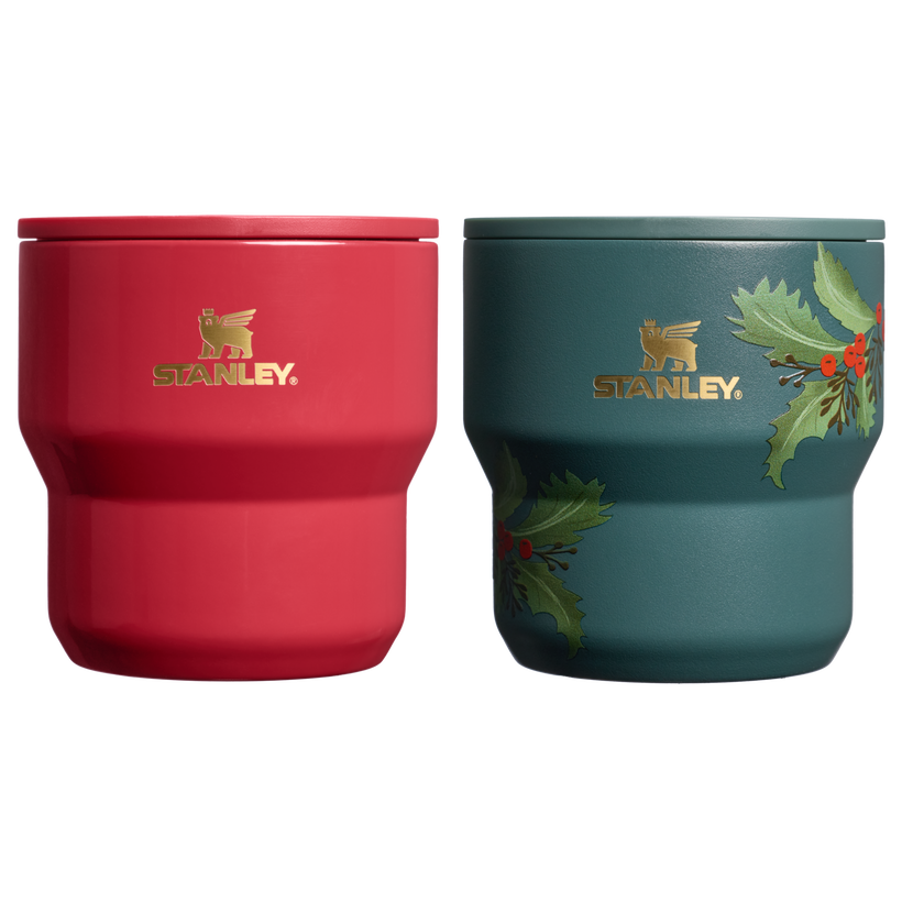 The Cheers & Cheer Stay-Hot Stacking Cup 2-Piece Set - Fresh Style