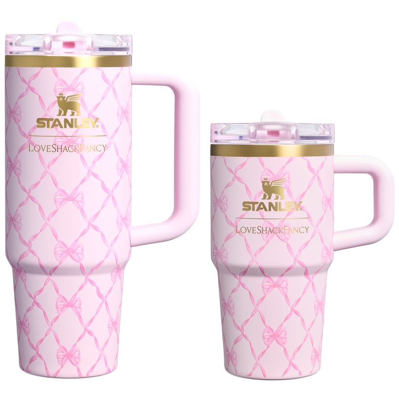 Stanley 1913 x LoveShackFancy Holiday The Quencher® Details ProTour Tumbler Set | 2-pack - Fresh Pick